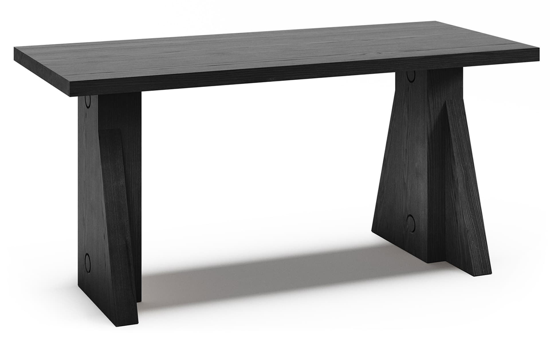 Elmyr Desk / blackened ash