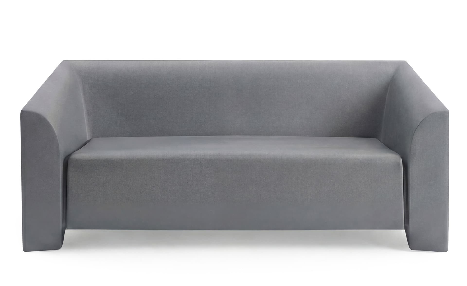 bellini mb2 sofa / silver