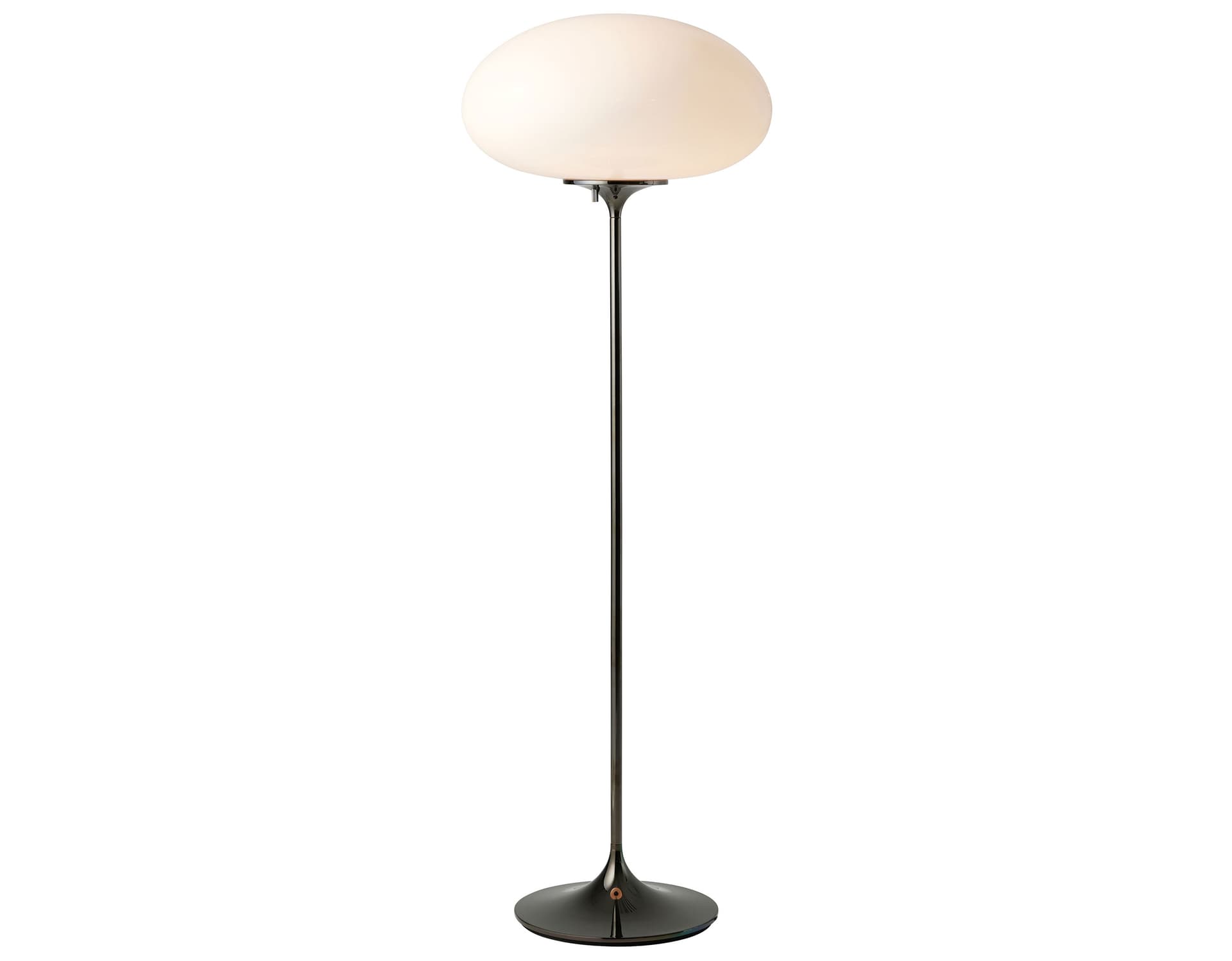 stemlite floor lamp / floor lamp - black chrome