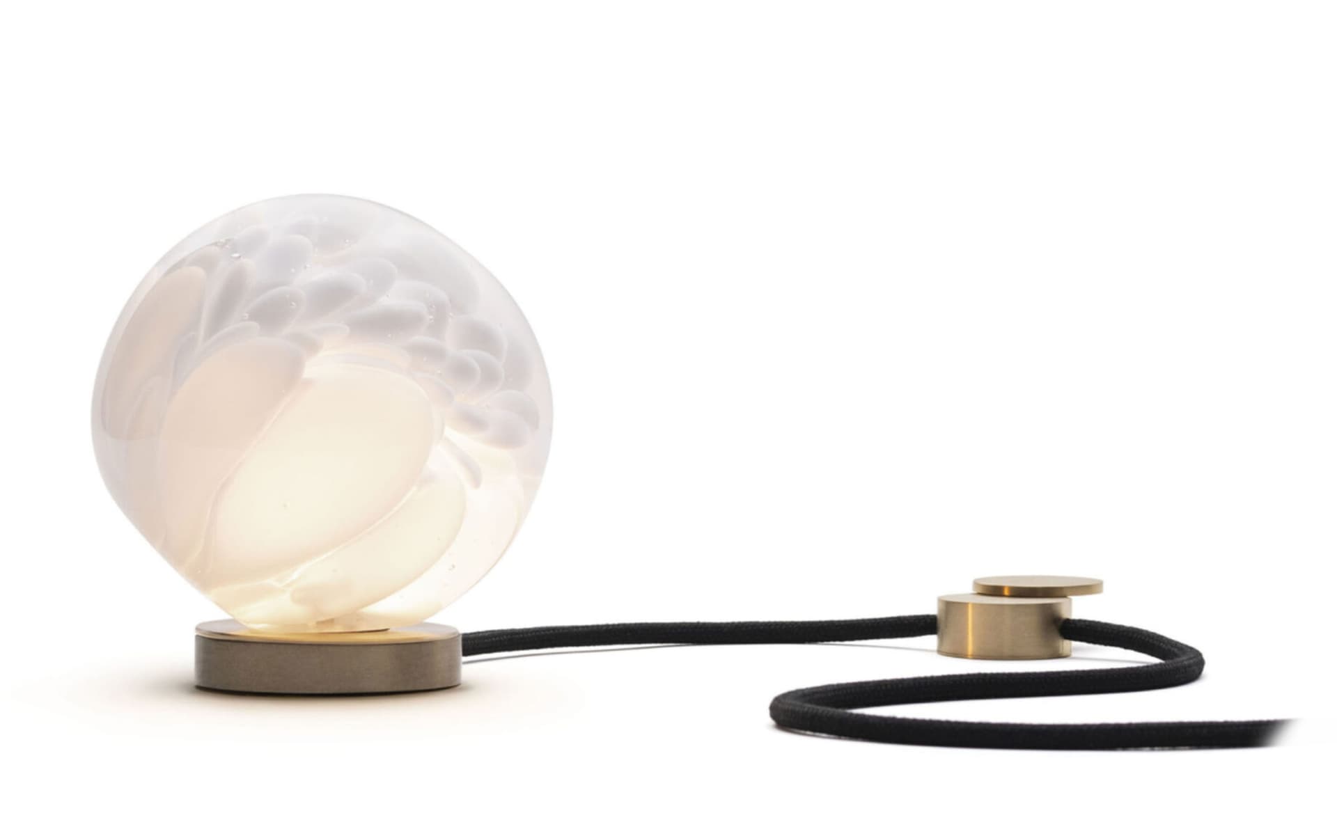 Bocci 118t Table Lamp / LED - 2500K / brass / white