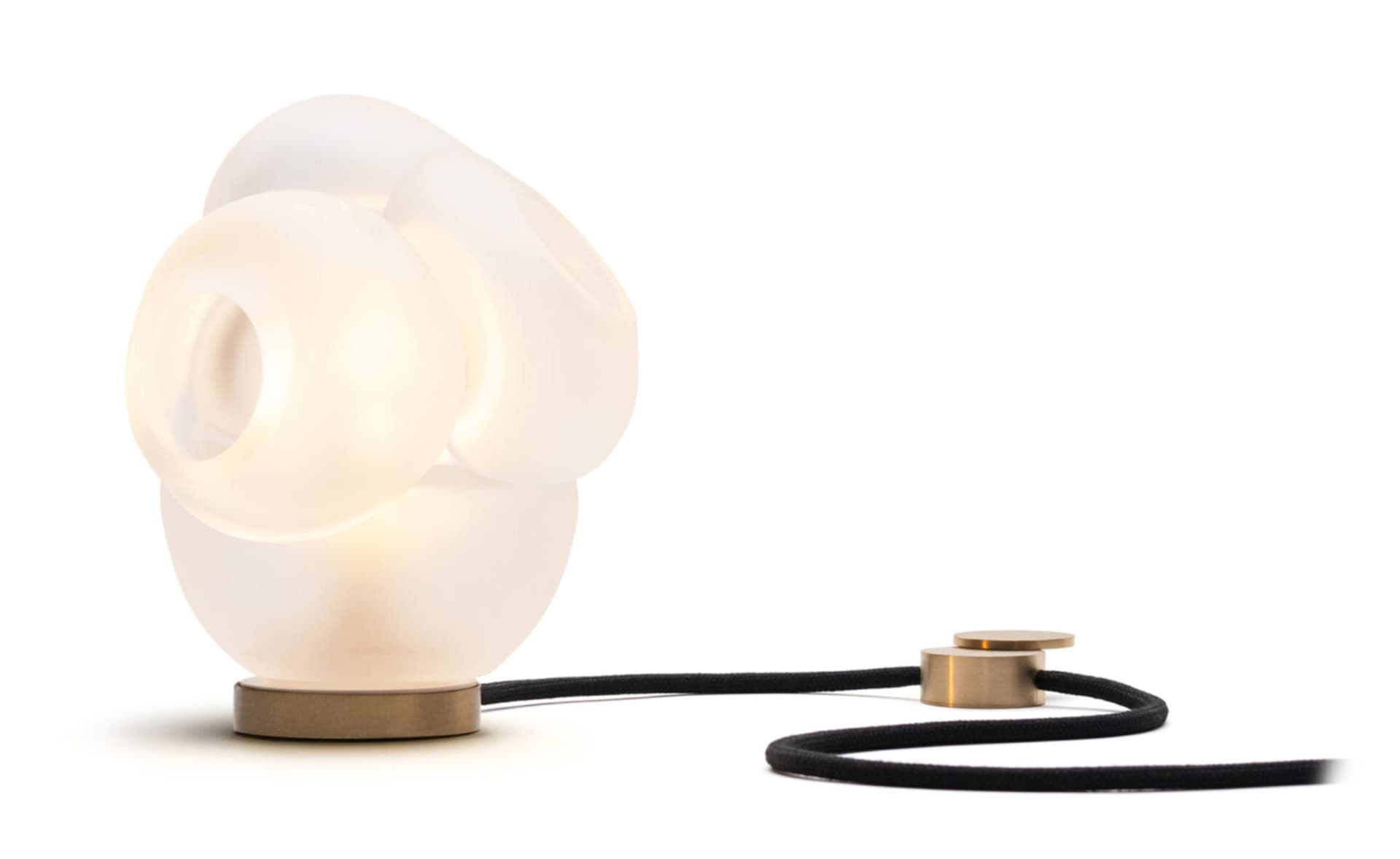 Bocci 100t Table Lamp / LED - 3000K / brass / clear