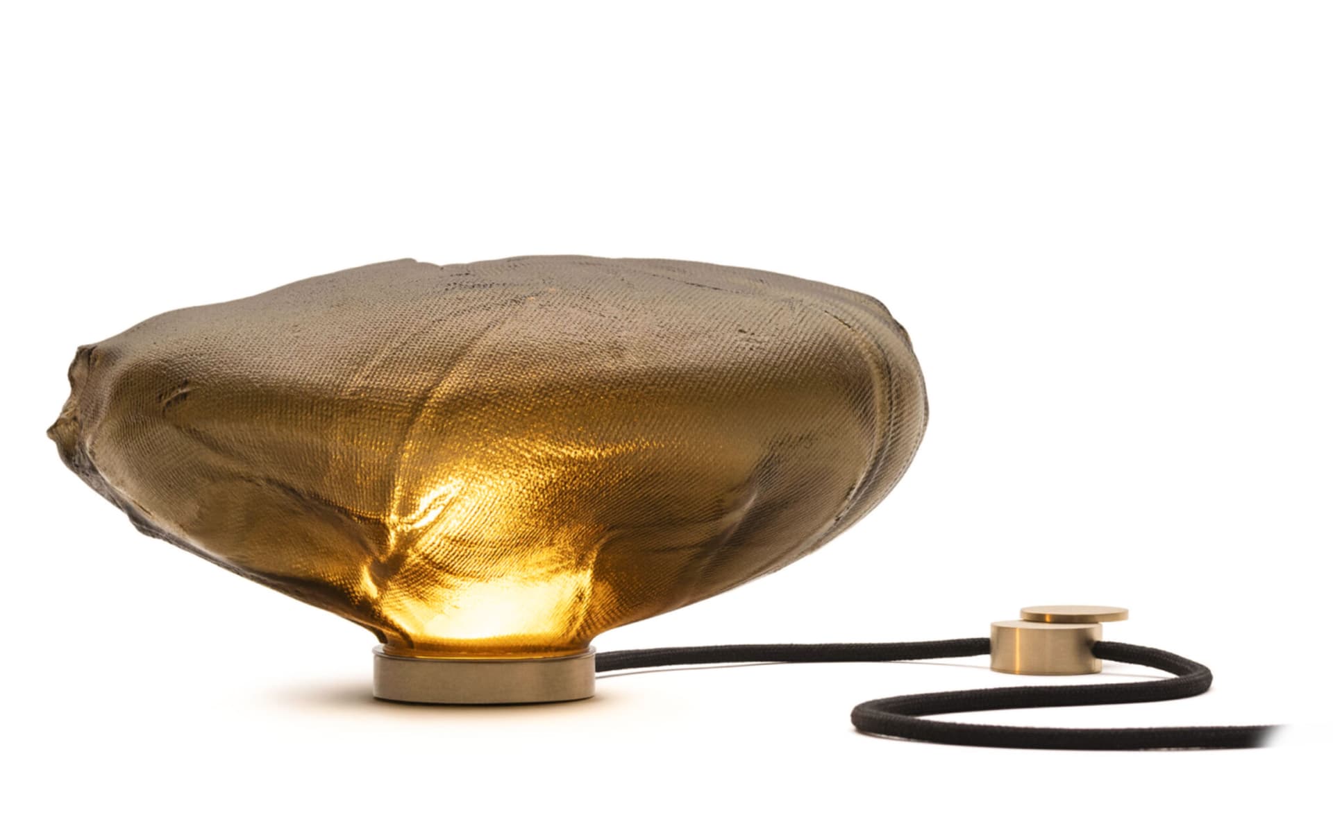 Bocci 73t Table Lamp / LED - 2500K / brass / grey 3