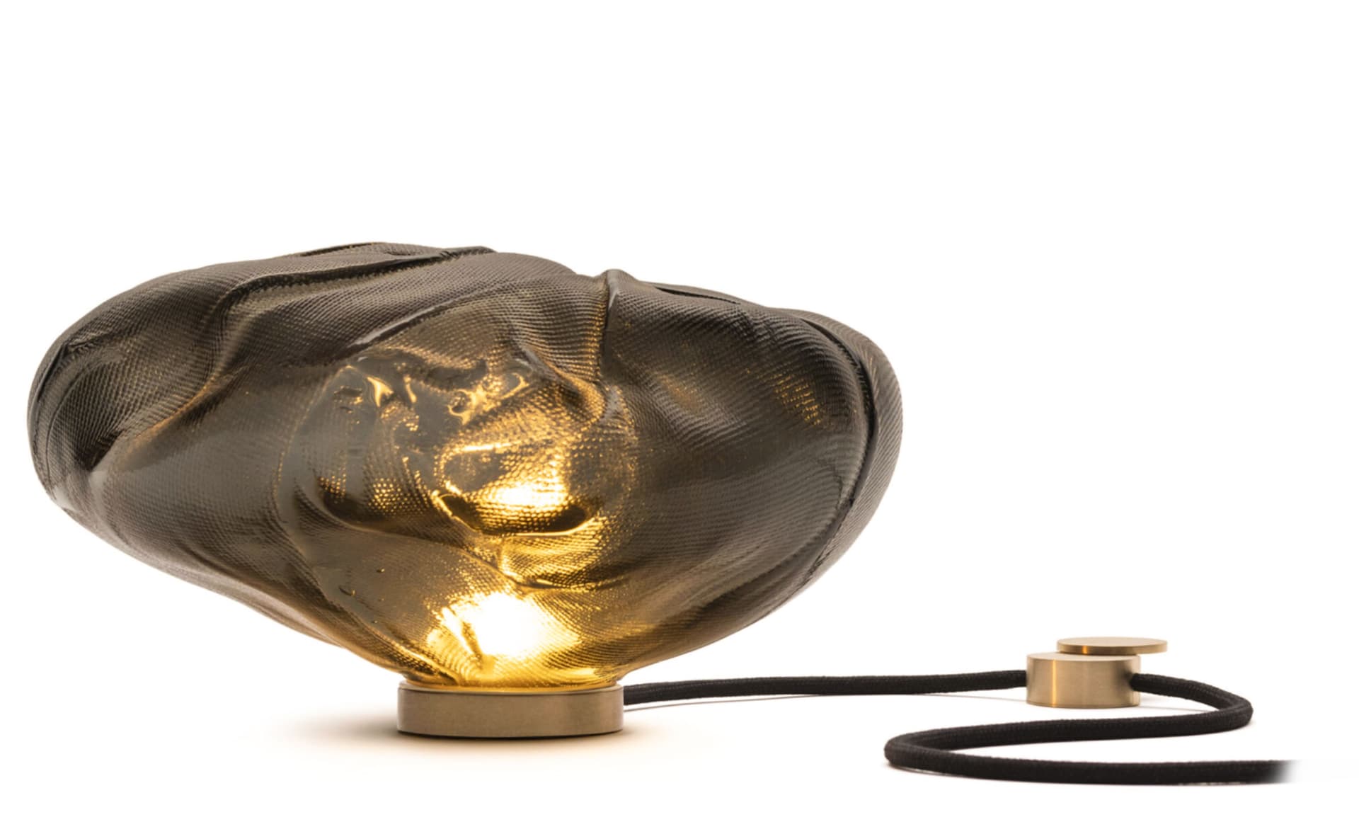 Bocci 73t Table Lamp / LED - 2700K / brass / grey 2
