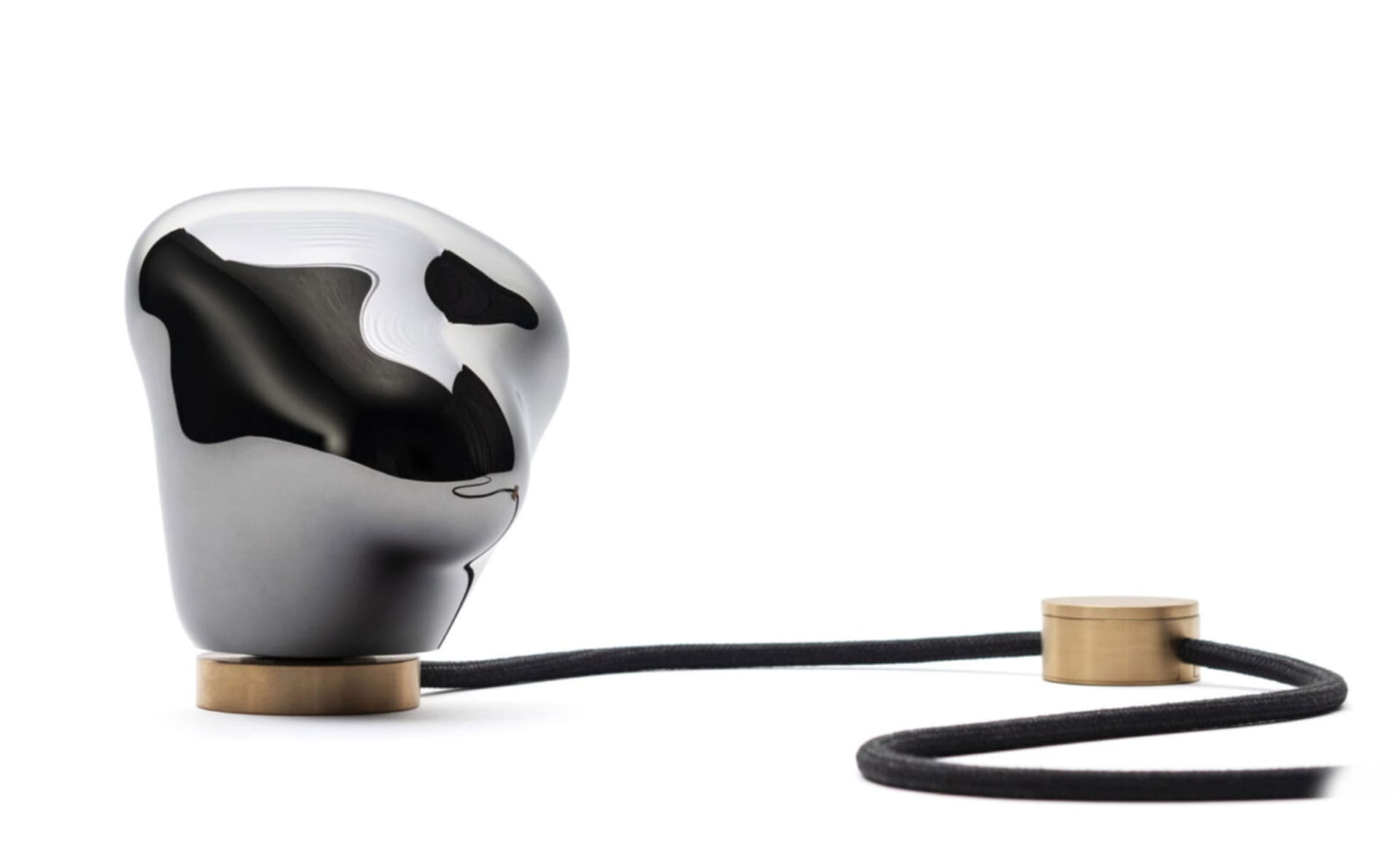 Bocci 57t Table Lamp / LED - 3000K / brass / dark mirror