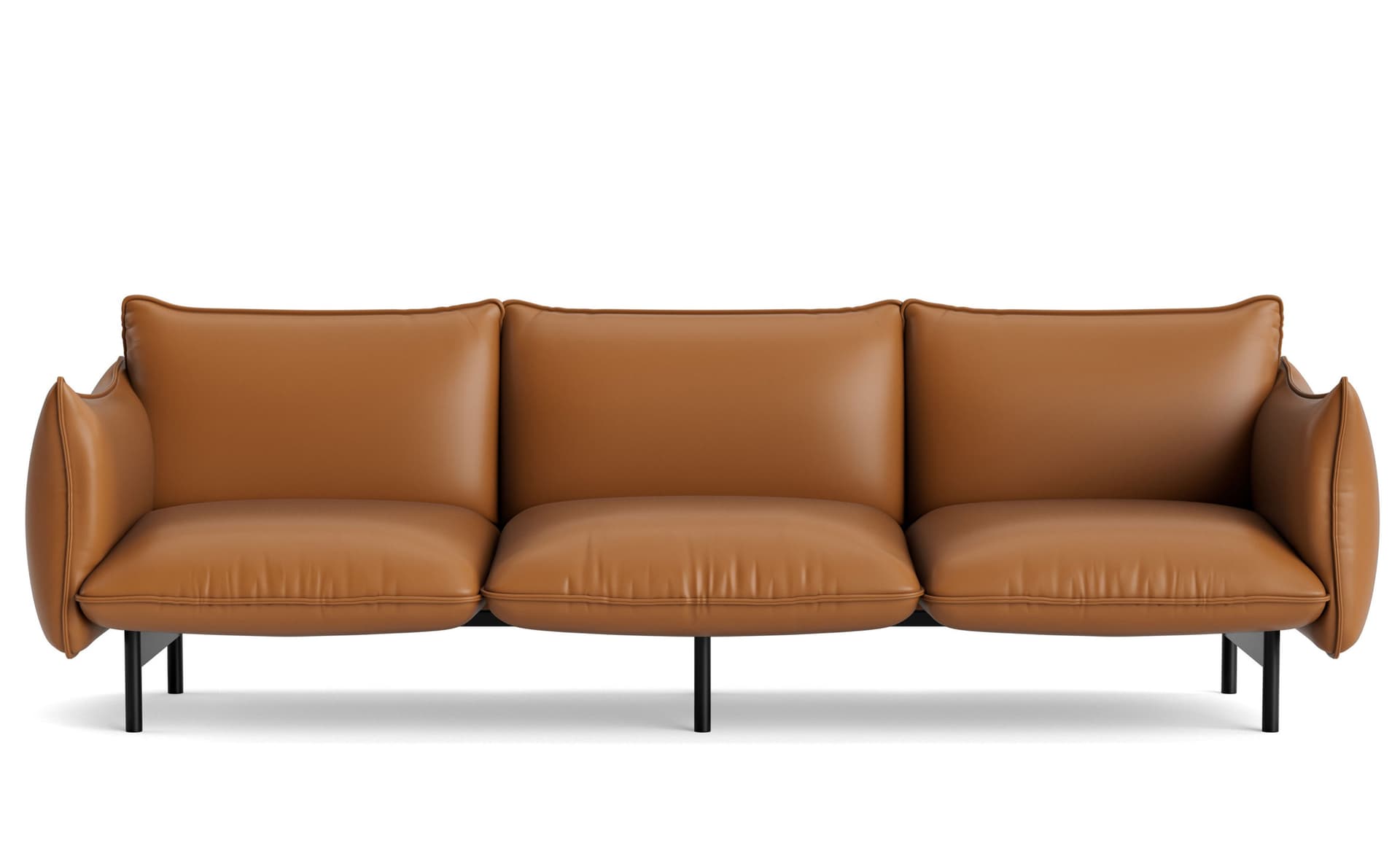 Ark Sofa 3 Seater / ultra - brandy (41574)