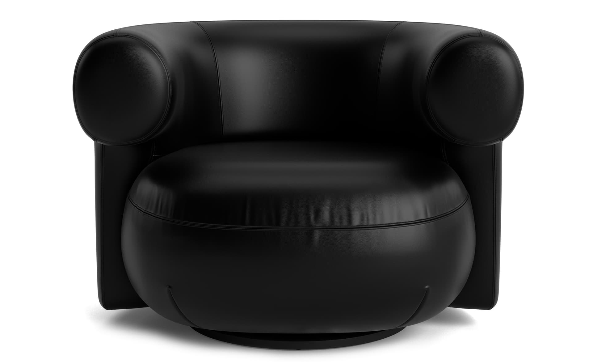 Burra Swivel Lounge / ultra - black (41599)