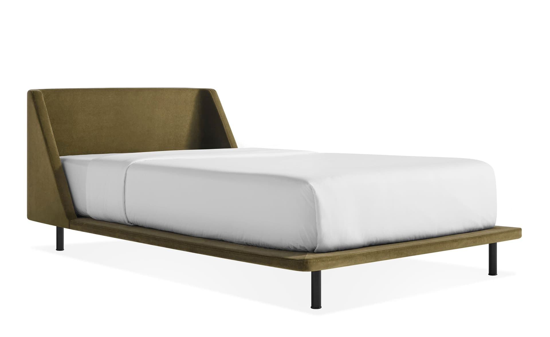 nook bed / Twin / Moss Velvet