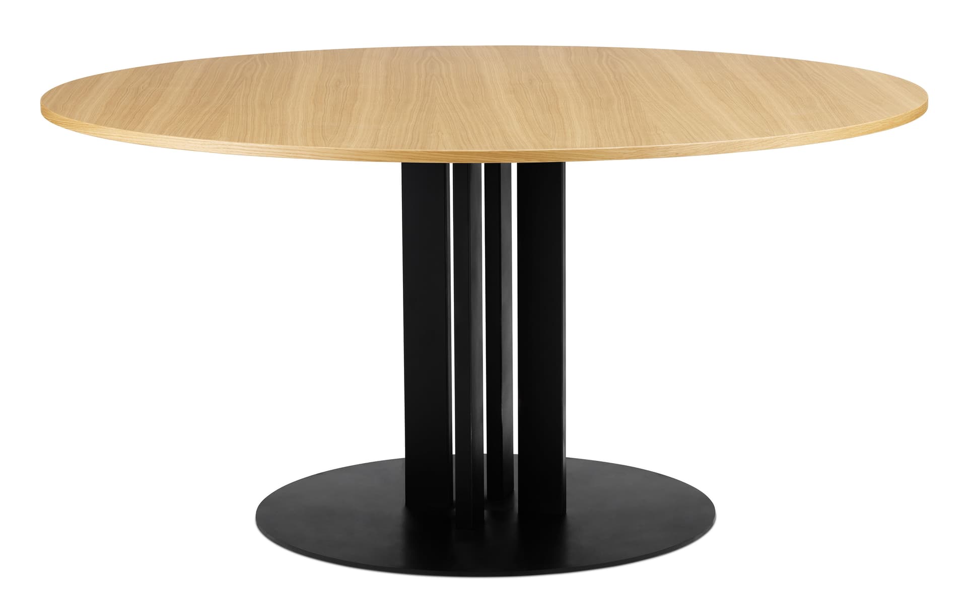 Scala Dining Table / round - 59.1" diameter, natural oak top