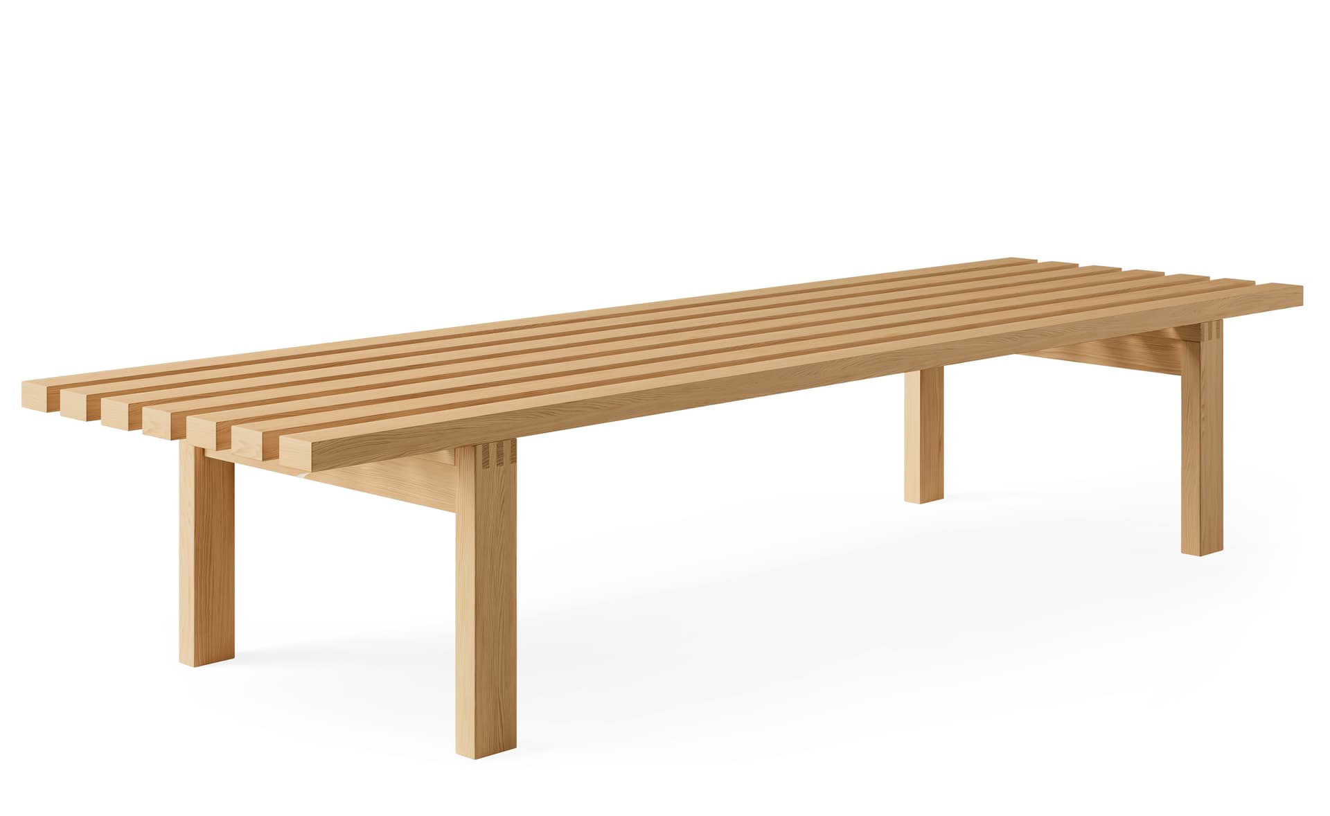 78.7" x 23.6" - ash, natural / no added cushion