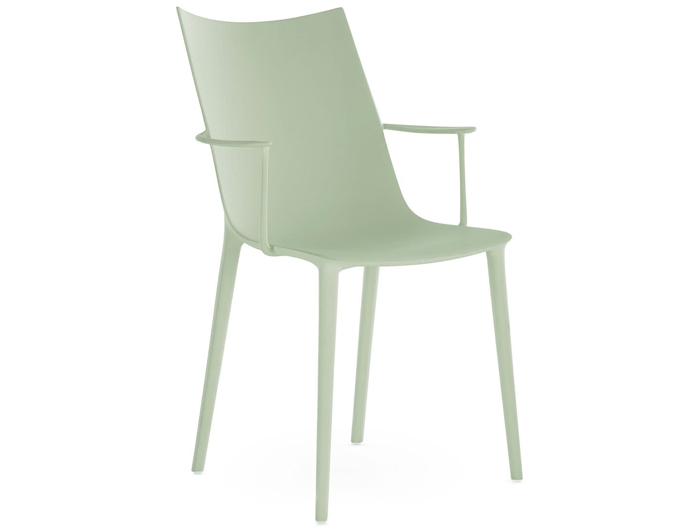 H.H.H. Dining Armchair / matte - sage green