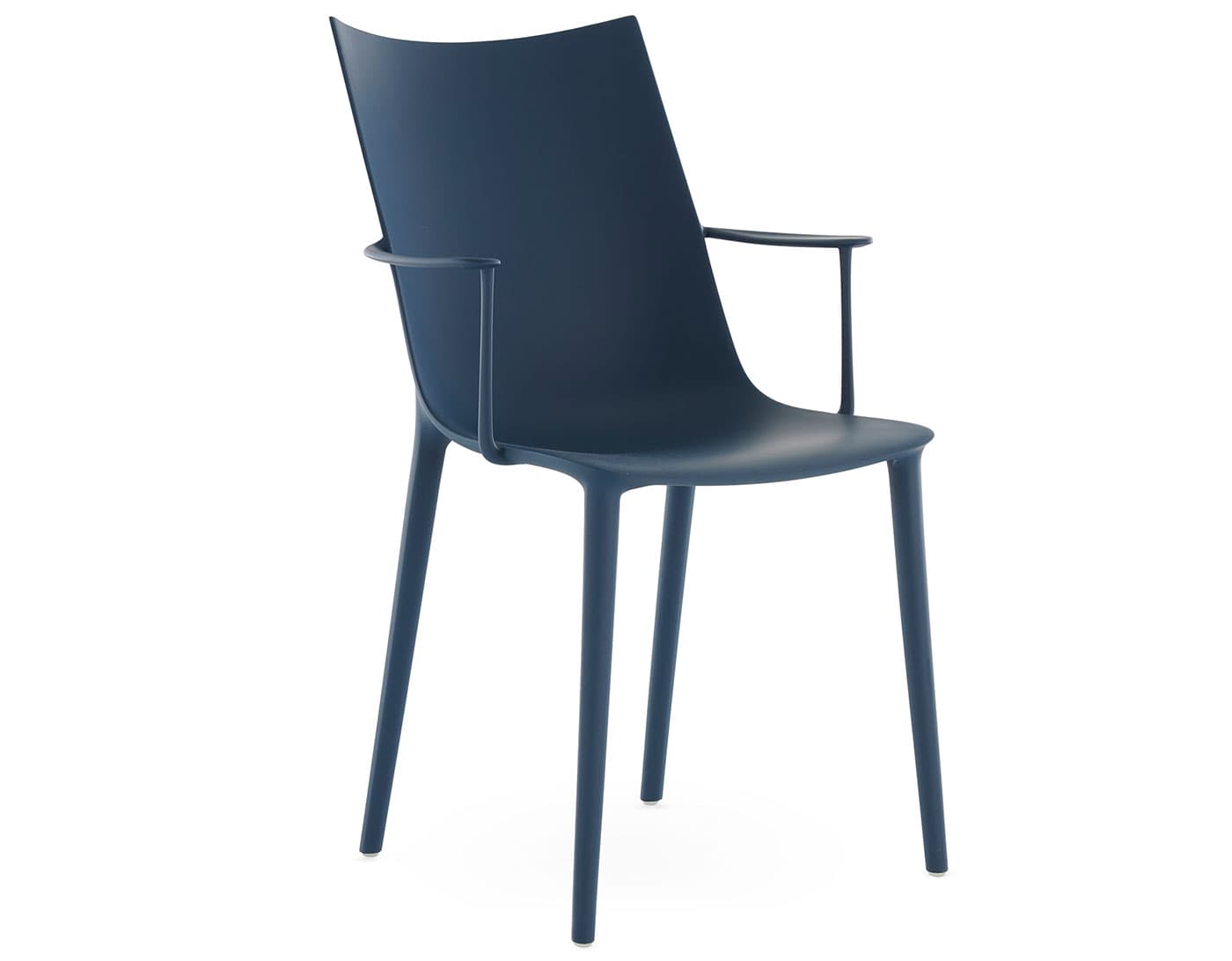 H.H.H. Dining Armchair / matte - blue