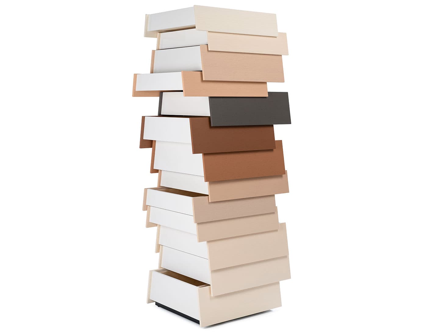 Stack Storage Unit / 13 drawer - blush palette