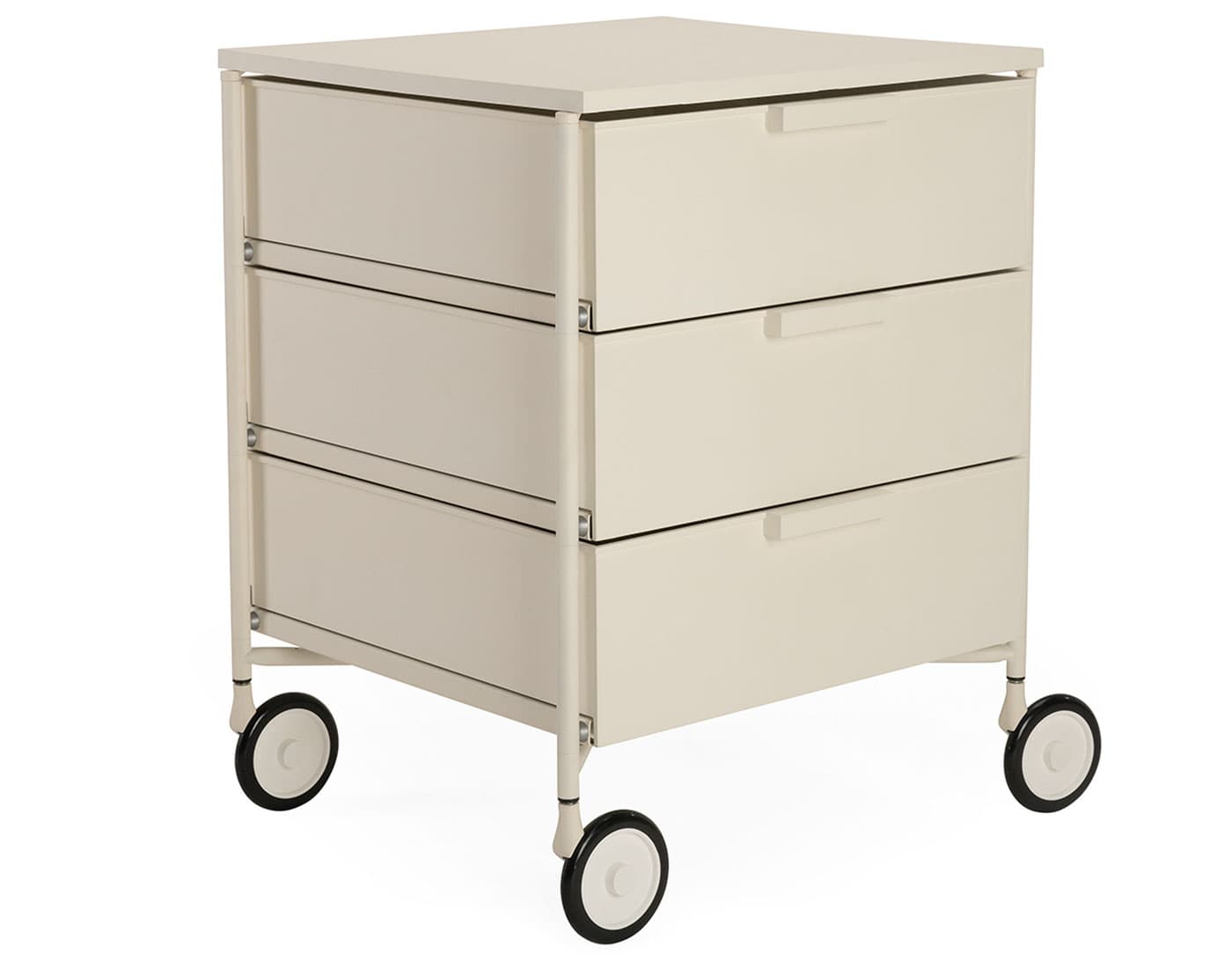 Mobil Storage Trolley / three drawer / white