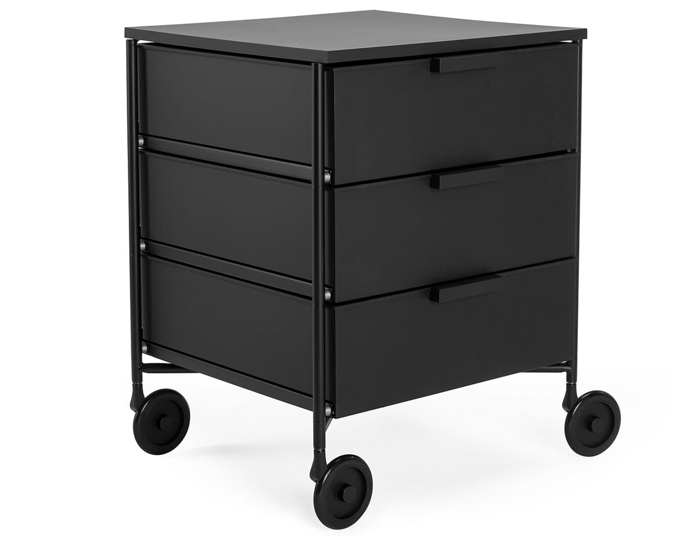 Mobil Storage Trolley / three drawer / black