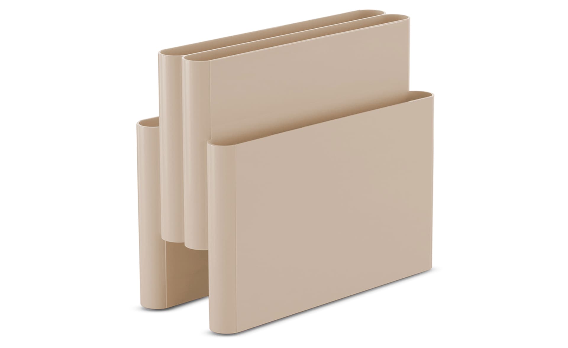 kartell magazine rack / matte - dove grey