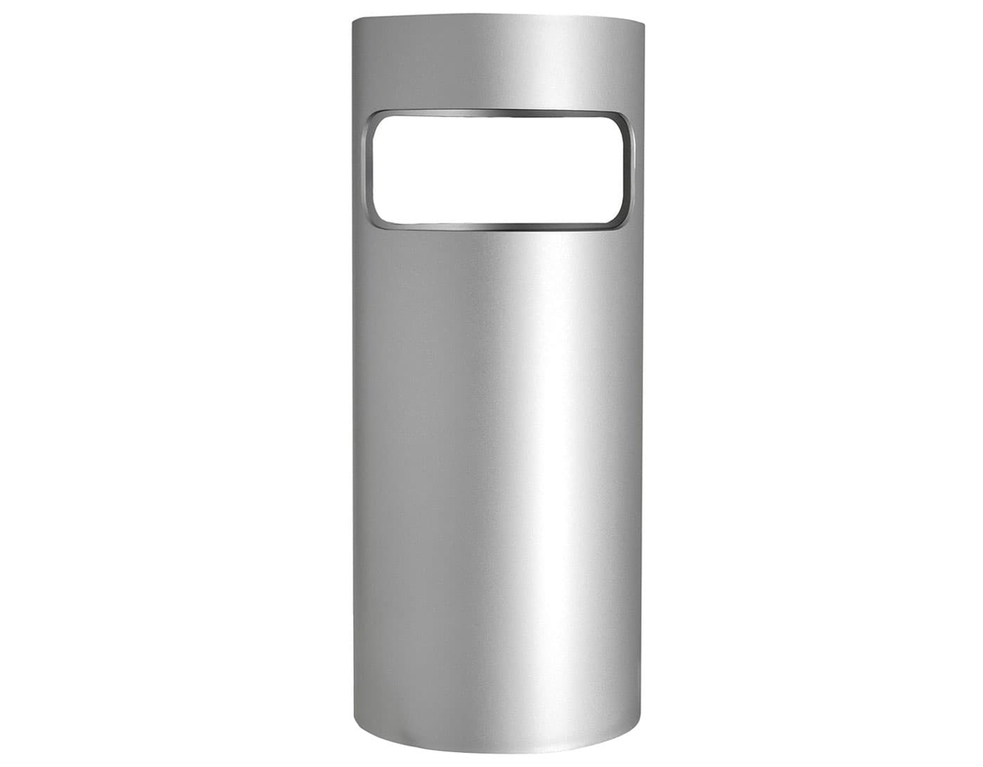 kartell umbrella stand / matte silver