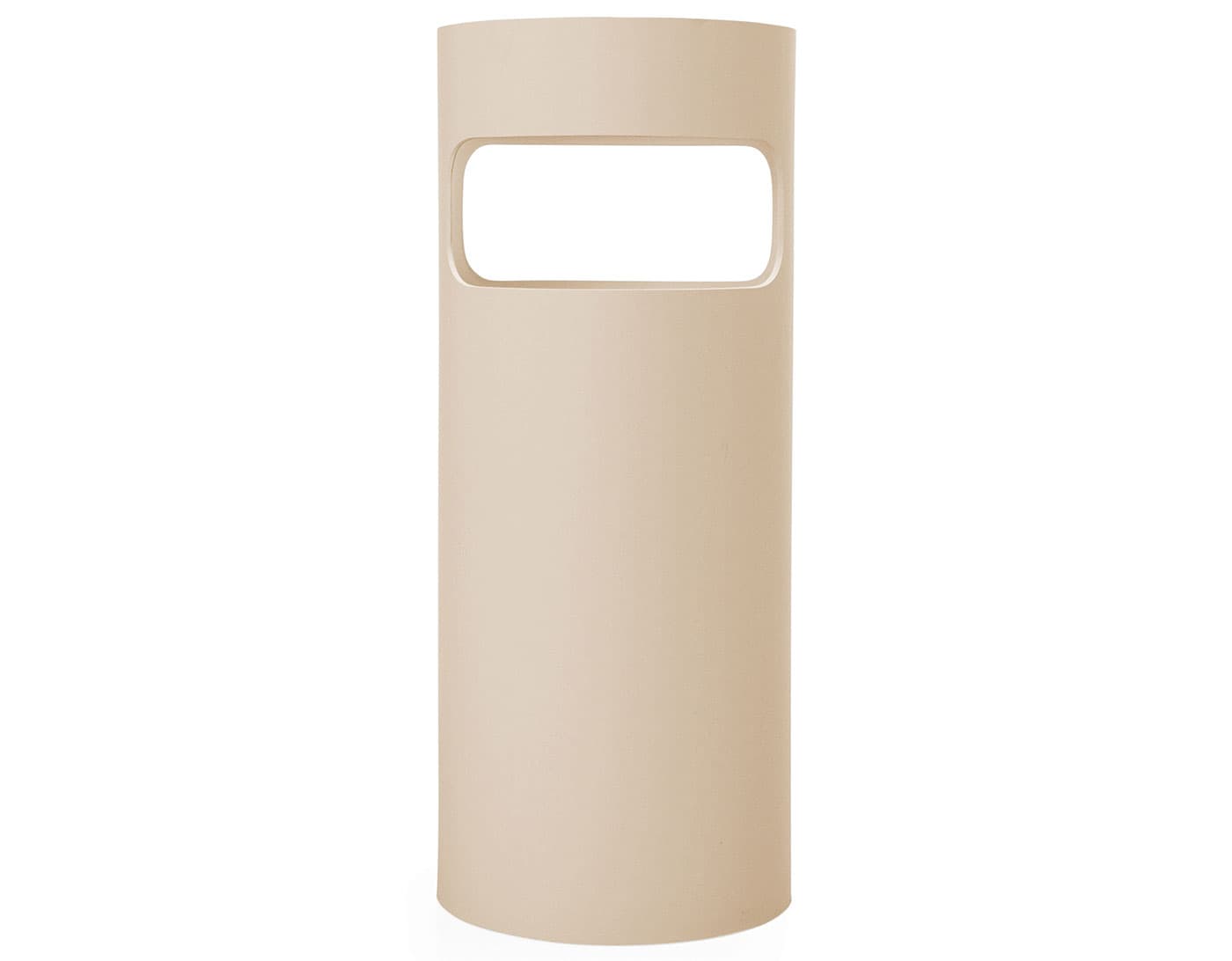 kartell umbrella stand / matte dove gray