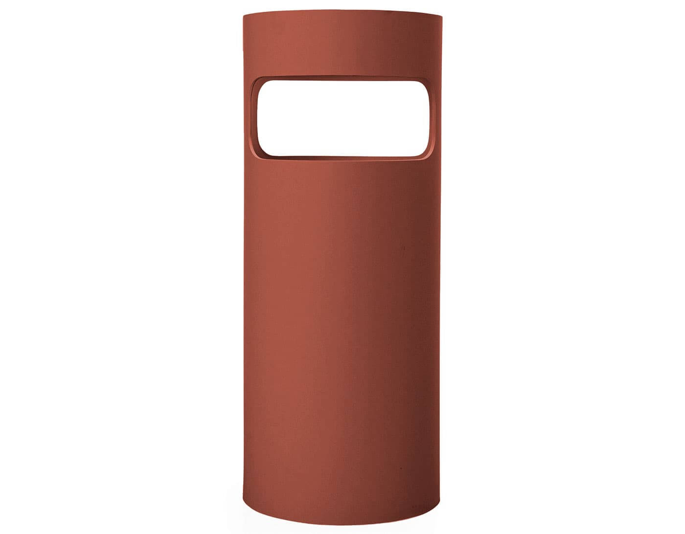 kartell umbrella stand / matte burgundy