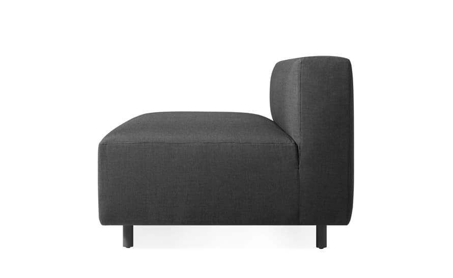 9 yard outdoor 72" armless sofa – thumbnail image #3