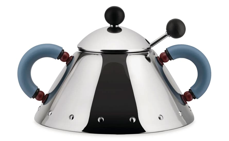 9097 michael graves sugar bowl & spoon – thumbnail image #1