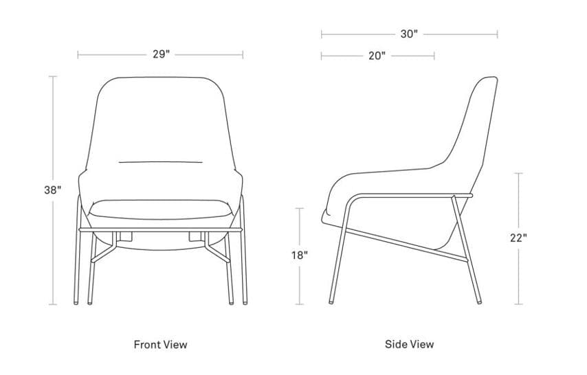 acre lounge chair – thumbnail image #14