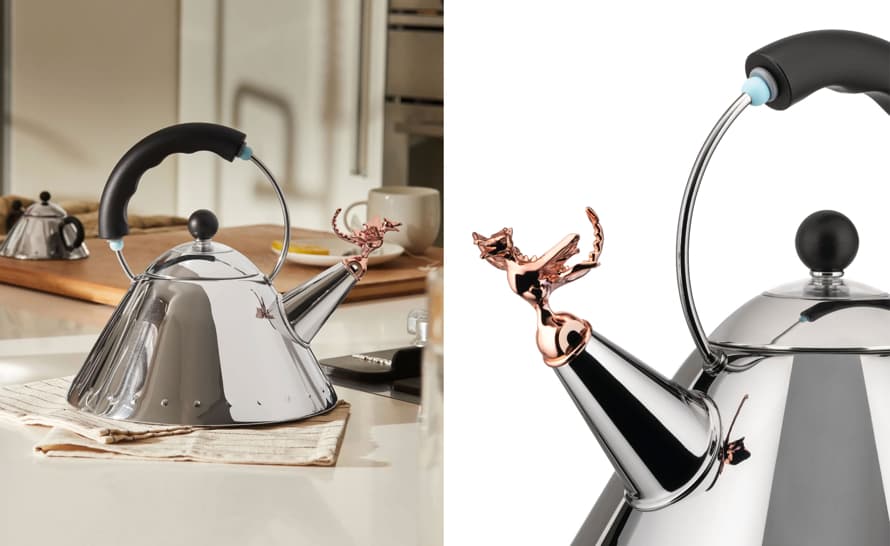 alessi 9093 michael graves tea rex kettle – thumbnail image #3