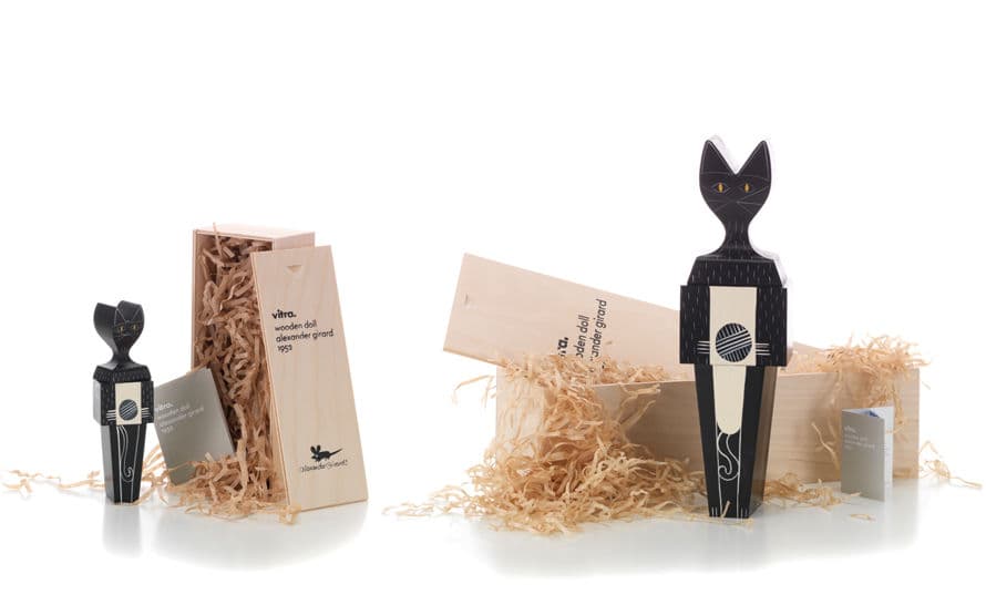 alexander girard cat wooden doll – thumbnail image #5