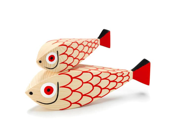 alexander girard mother fish & child wooden doll – thumbnail image #3