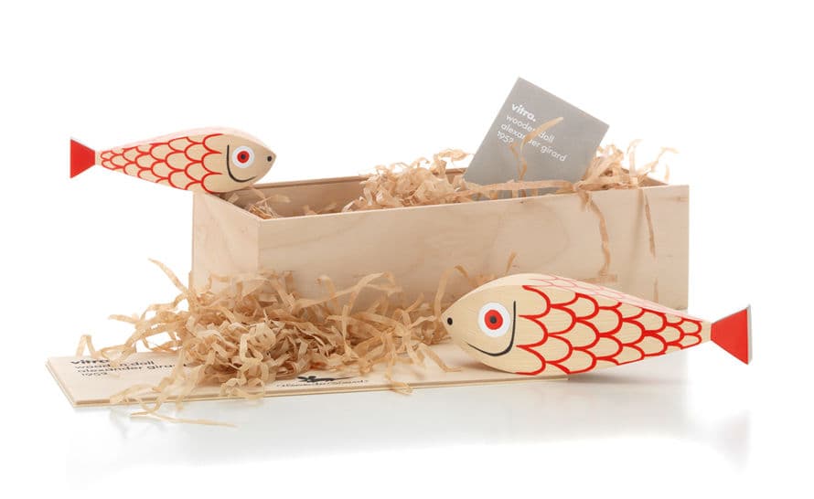 alexander girard mother fish & child wooden doll – thumbnail image #4