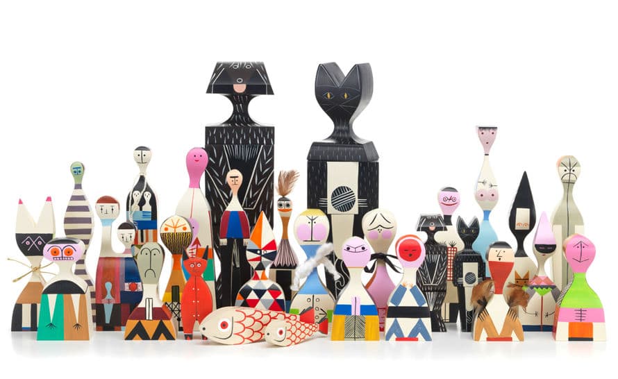 alexander girard mother fish & child wooden doll – thumbnail image #6