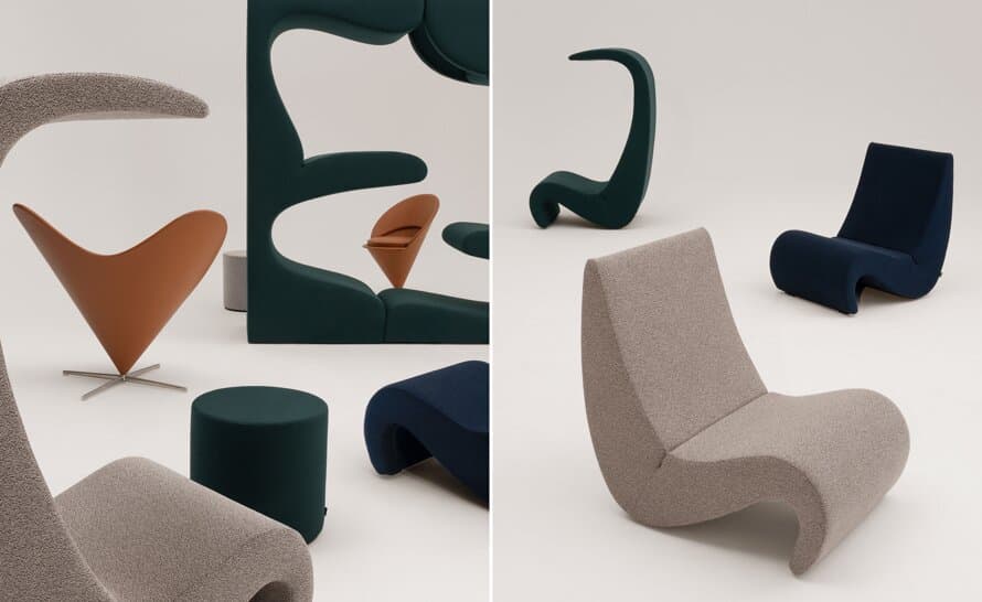 Panton Amoebe Highback Chair – thumbnail image #13