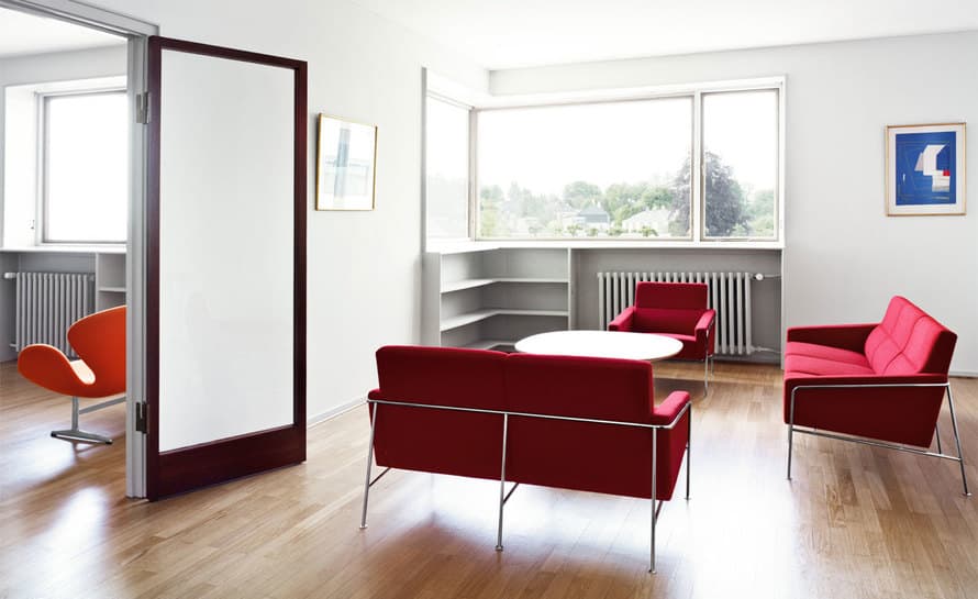 arne jacobsen series 3300 2 seat sofa – thumbnail image #6