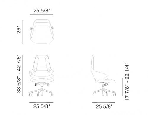 aston office syncro task chair – thumbnail image #5
