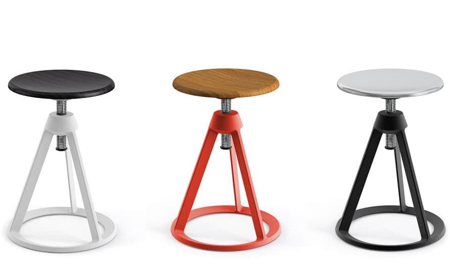 barber & osgerby piton adjustable stool – thumbnail image #2