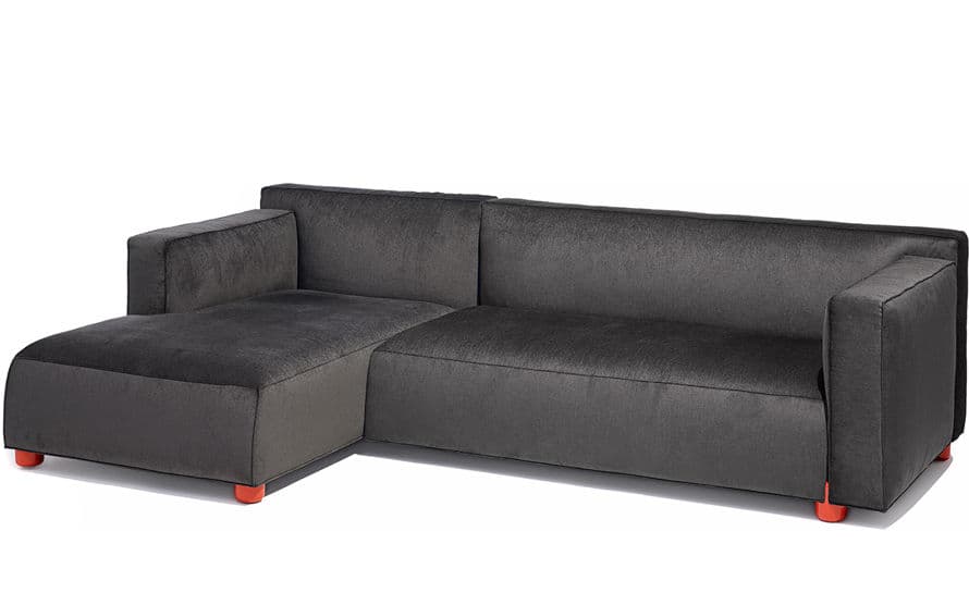barber & osgerby asymmetric sofa with chaise – thumbnail image #2