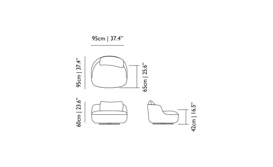 bart swivel lounge chair – thumbnail image #10
