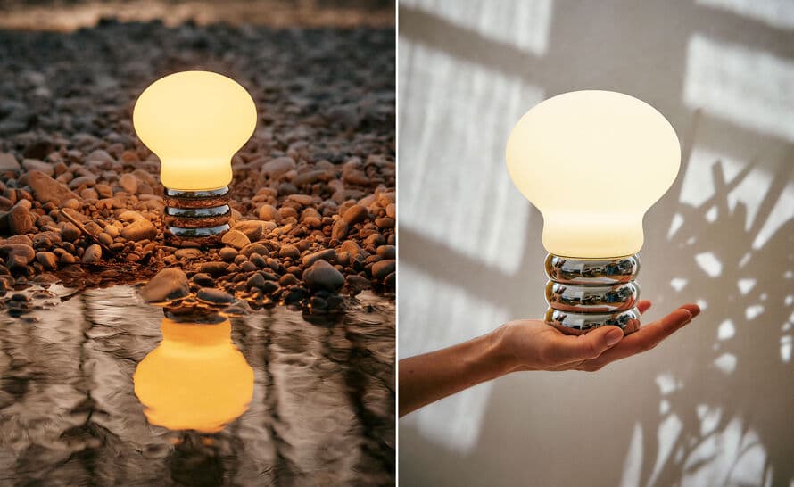 B.Bulb Portable Table Lamp – thumbnail image #2