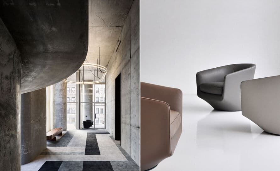 bensen u turn club chair – thumbnail image #5
