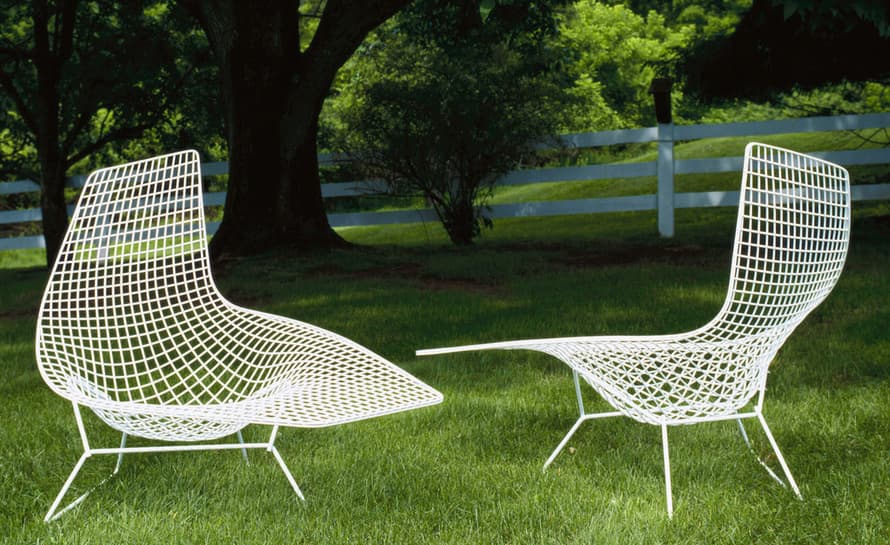 bertoia asymmetric chaise lounge – thumbnail image #4