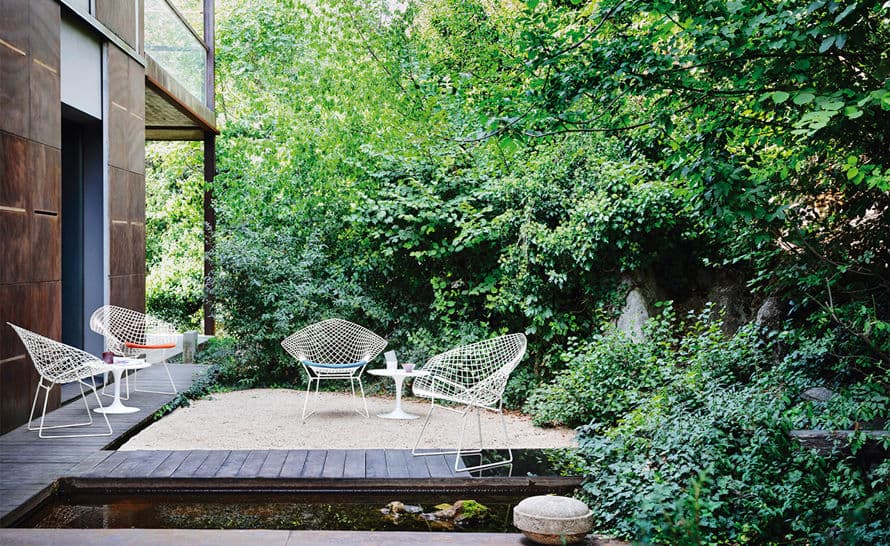 bertoia small diamond chair with seat cushion – thumbnail image #10