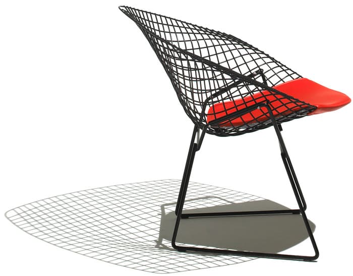 bertoia small diamond chair with seat cushion – thumbnail image #17