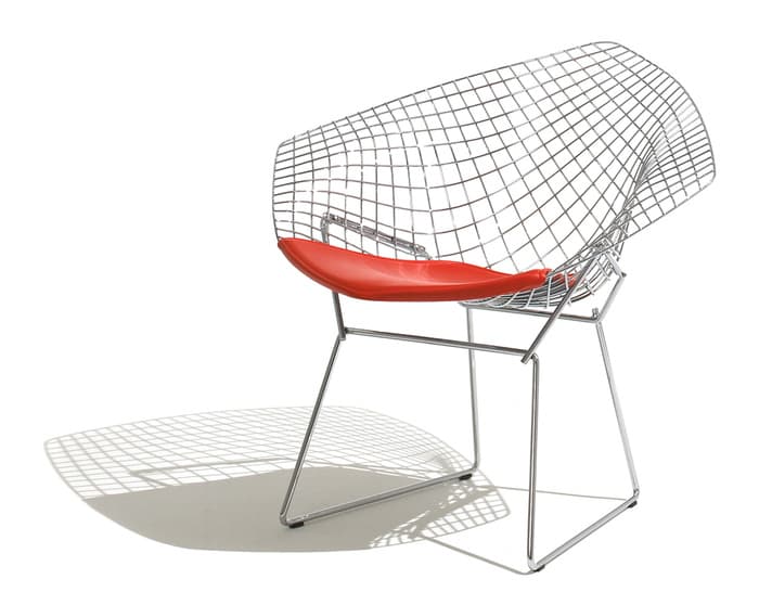 bertoia small diamond chair with seat cushion – thumbnail image #18
