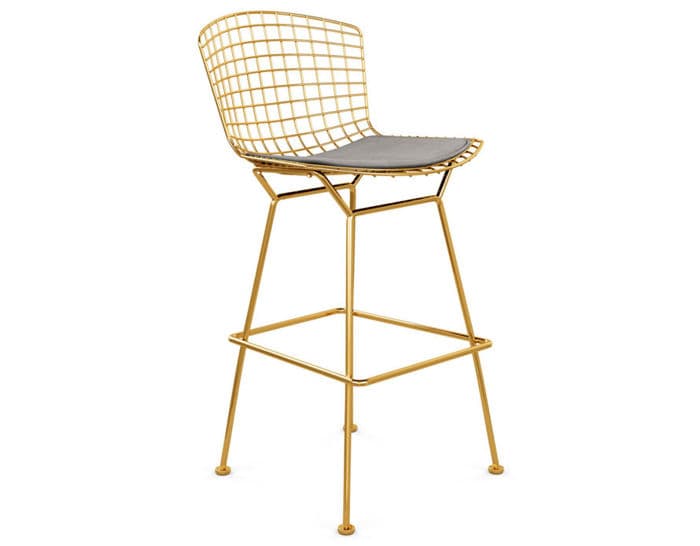 bertoia stool with seat cushion – thumbnail image #10