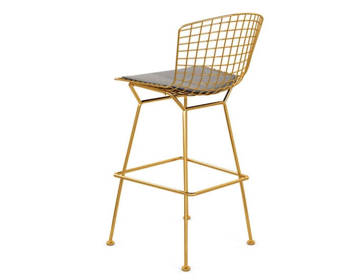 bertoia stool with seat cushion – thumbnail image #11