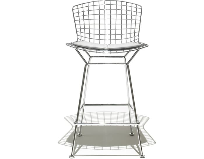 bertoia stool with seat cushion – thumbnail image #2