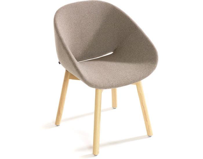 beso wood 4 leg armchair – thumbnail image #2