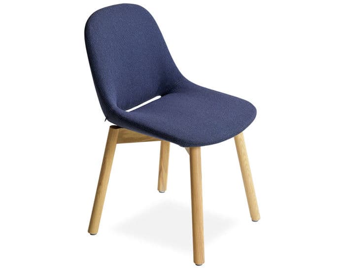 beso wood 4 leg side chair – thumbnail image #2