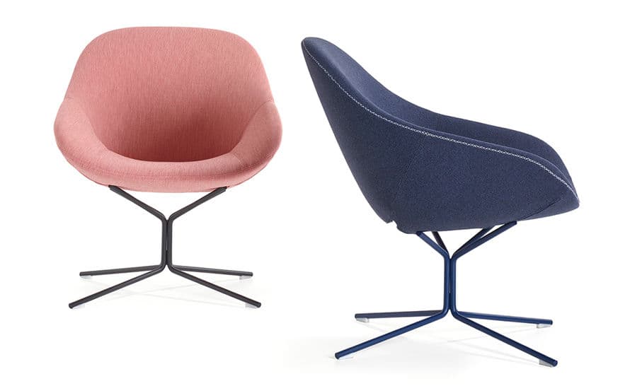 beso lounge chair with star base – thumbnail image #4