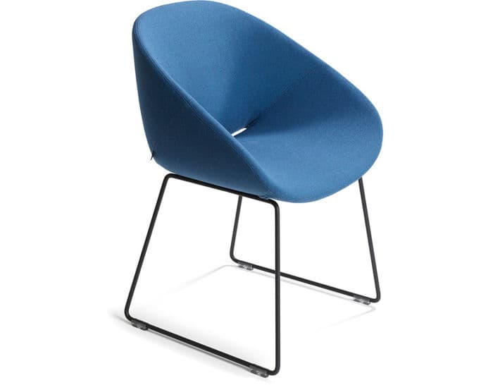 beso sled base armchair – thumbnail image #3