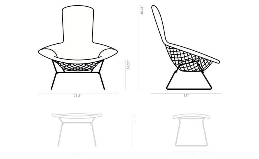 bird chair with no ottoman – thumbnail image #18